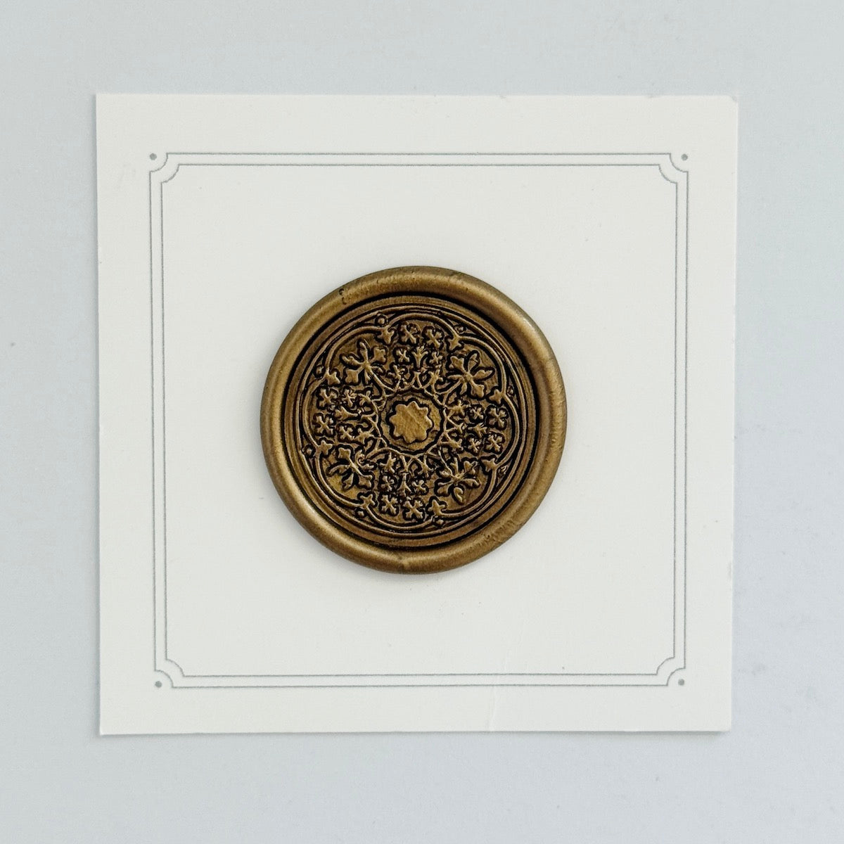 Medallion Wax Stamp