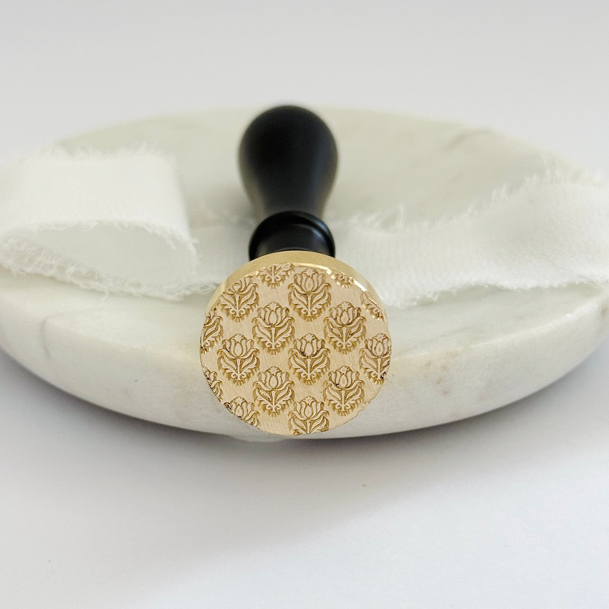 Damask Floral Wax Stamp