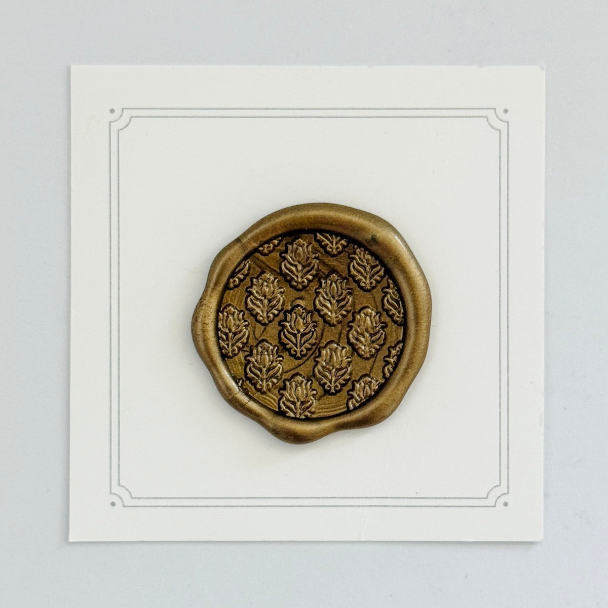 Damask Floral Wax Stamp