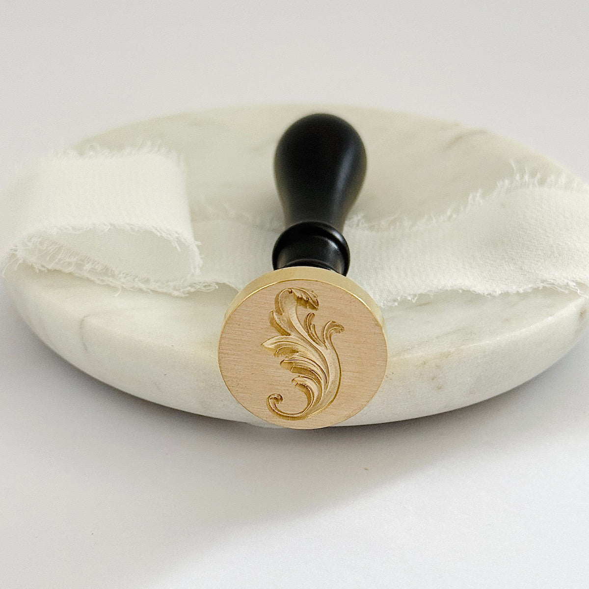 Acanthus Leaf Wax Stamp