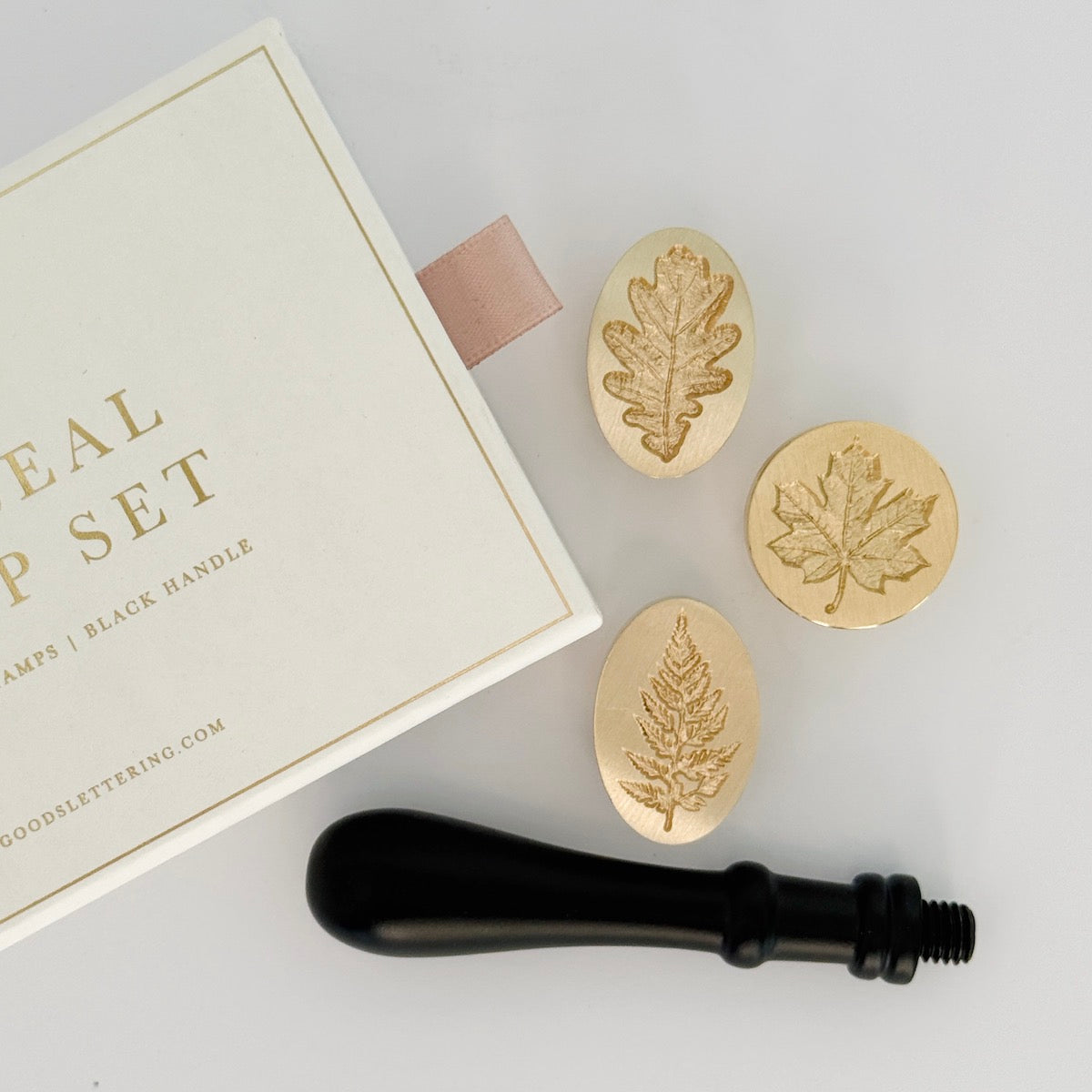 Leaf Wax Seal Stamp Set (Set of 3)