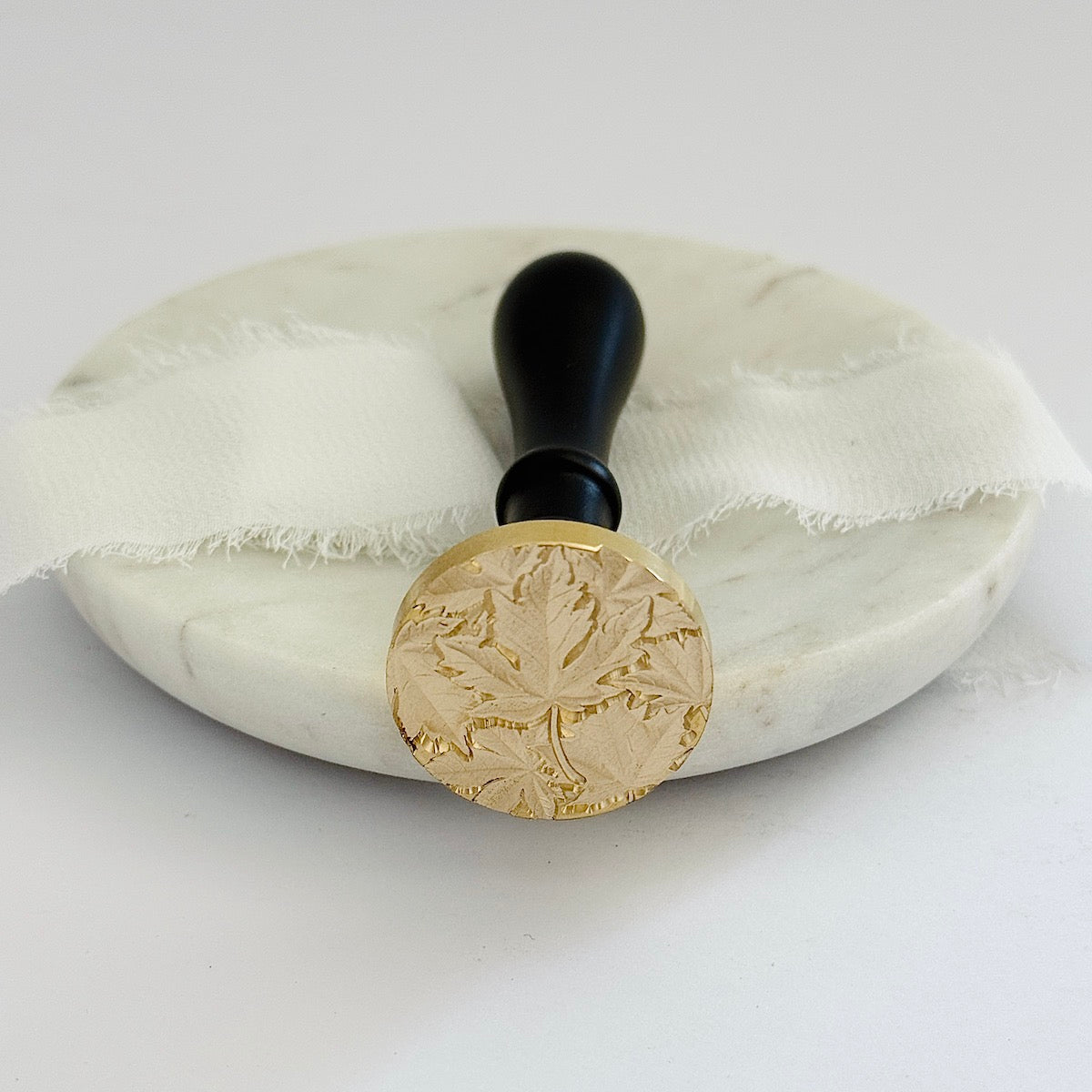 Maple Leaf Wax Stamp 3-D