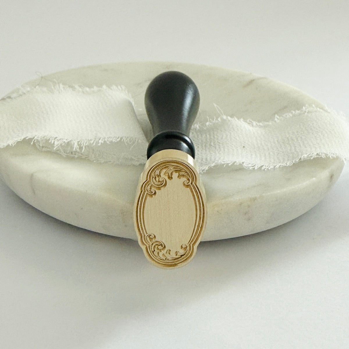 Oval Frame No. 9 Wax Stamp