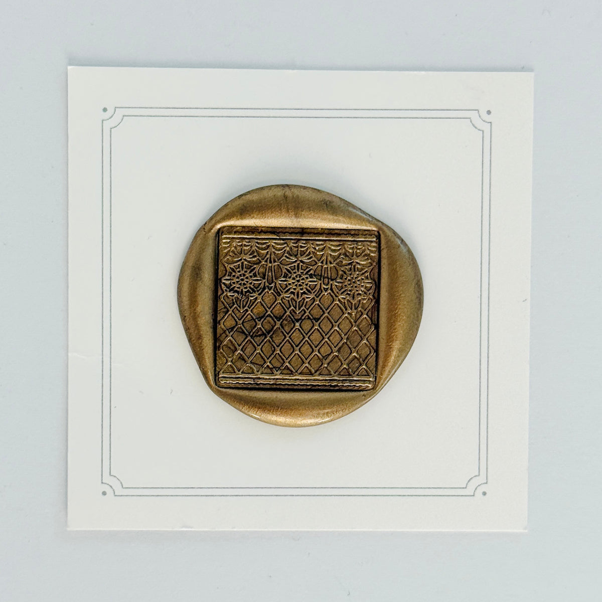 Fall Lace Wax Stamp