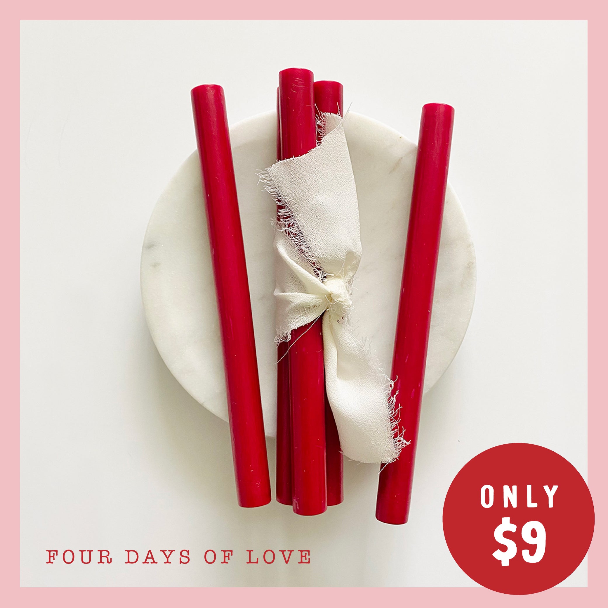 Candy Red Sealing Wax Sticks