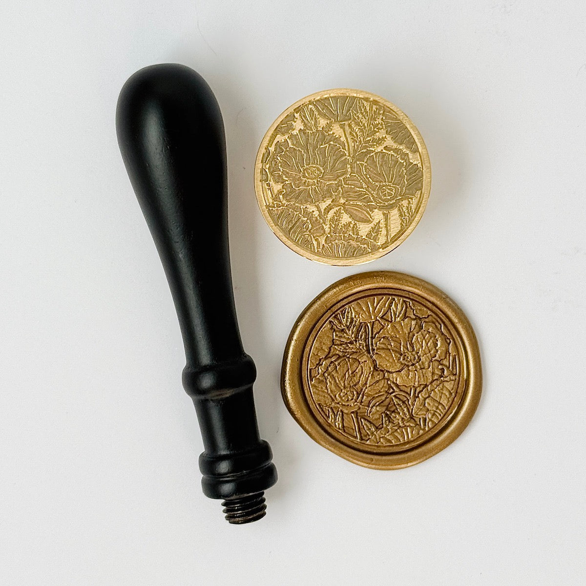 Poppy Fields Wax Stamp