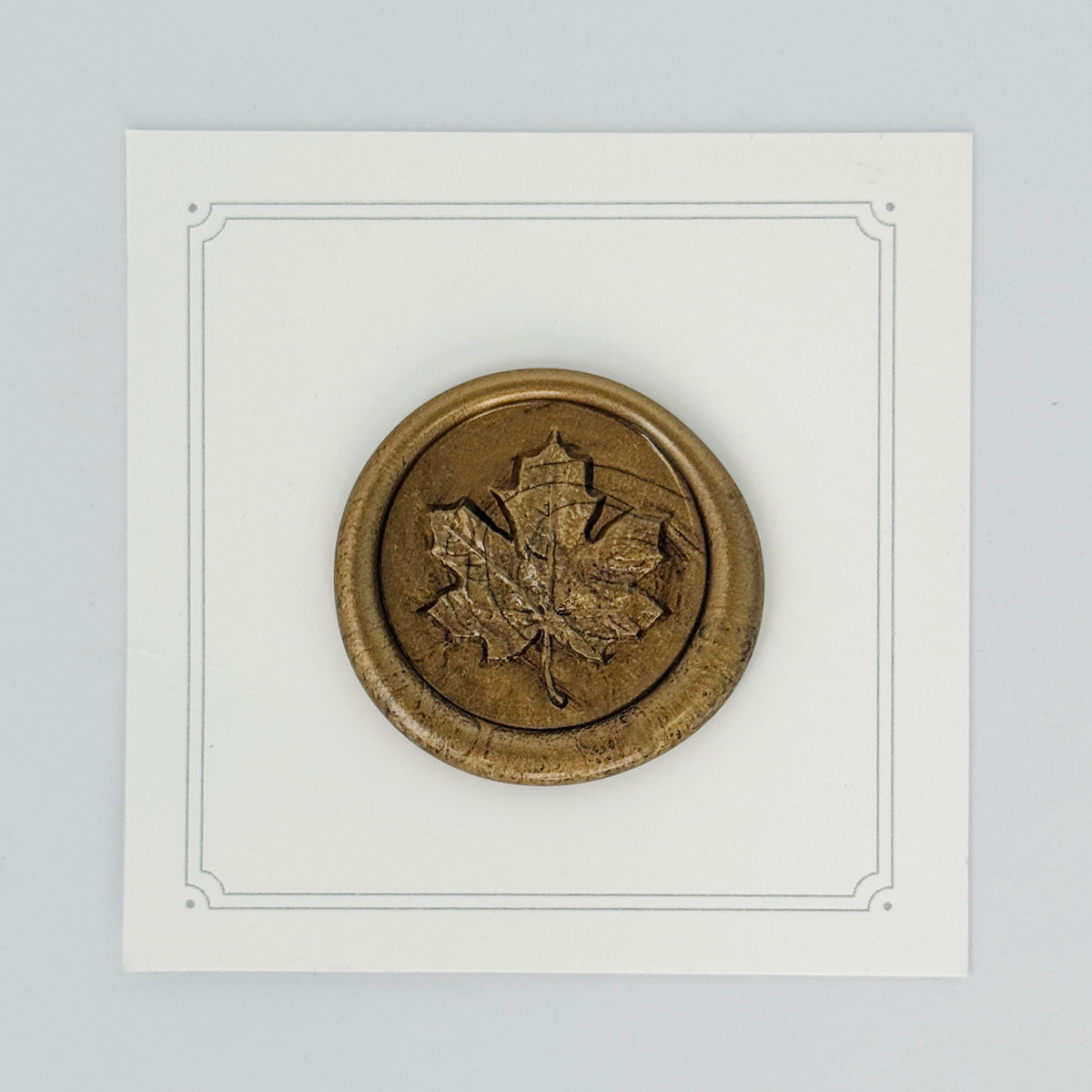 Leaf Wax Seal Stamp Set (Set of 3)