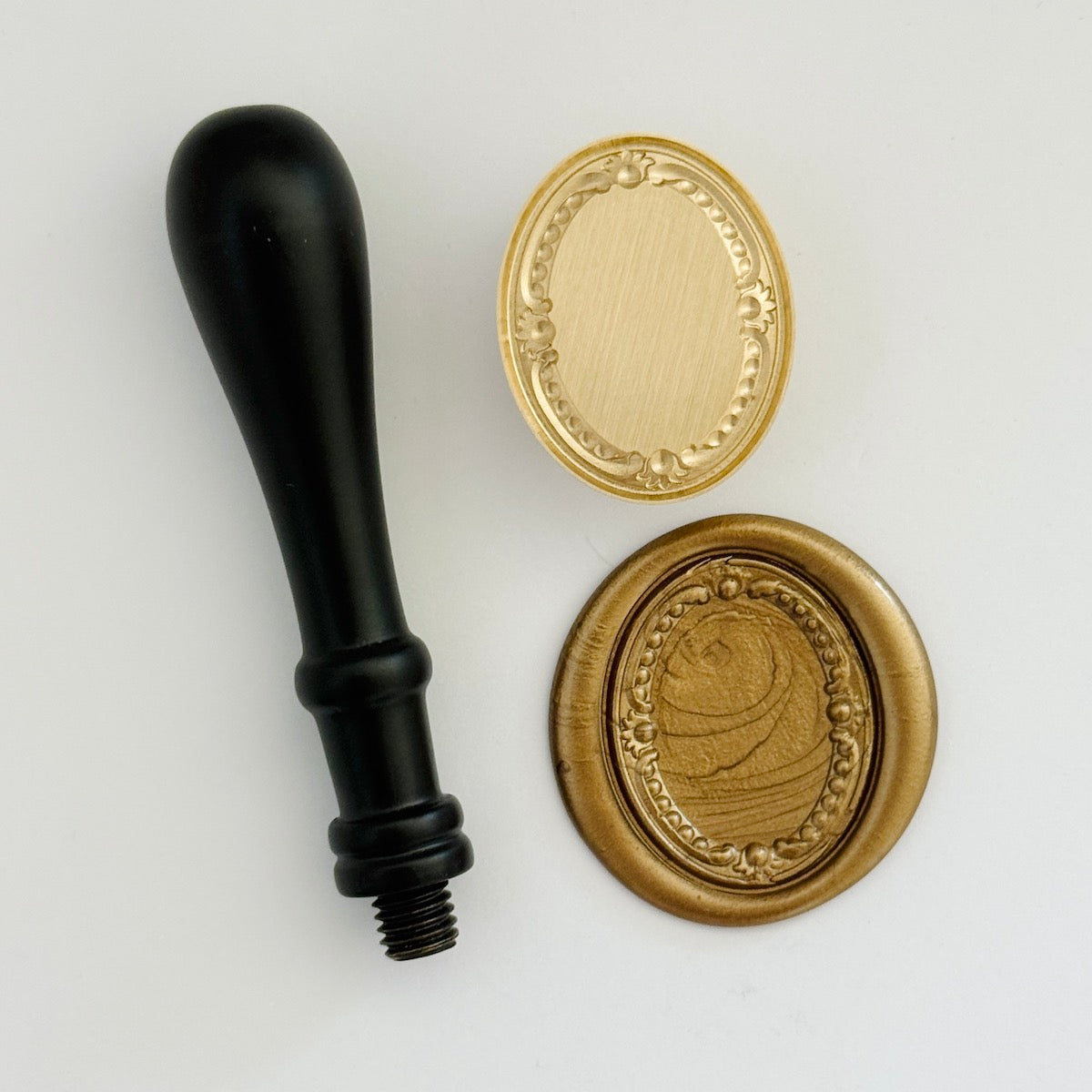 Oval Frame No. 6 Wax Seal Stamp
