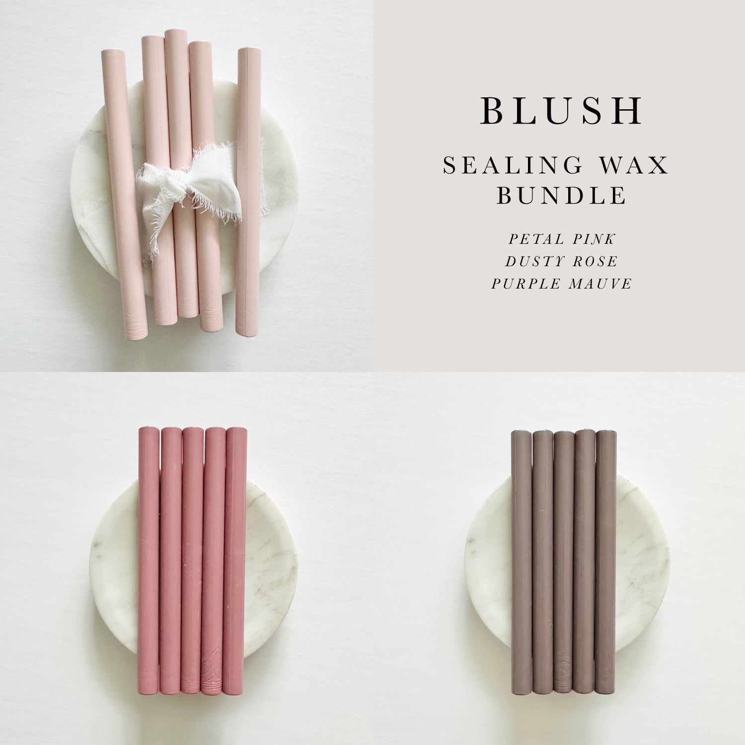 Blush Sealing Wax Sticks Bundle (3 Boxes)