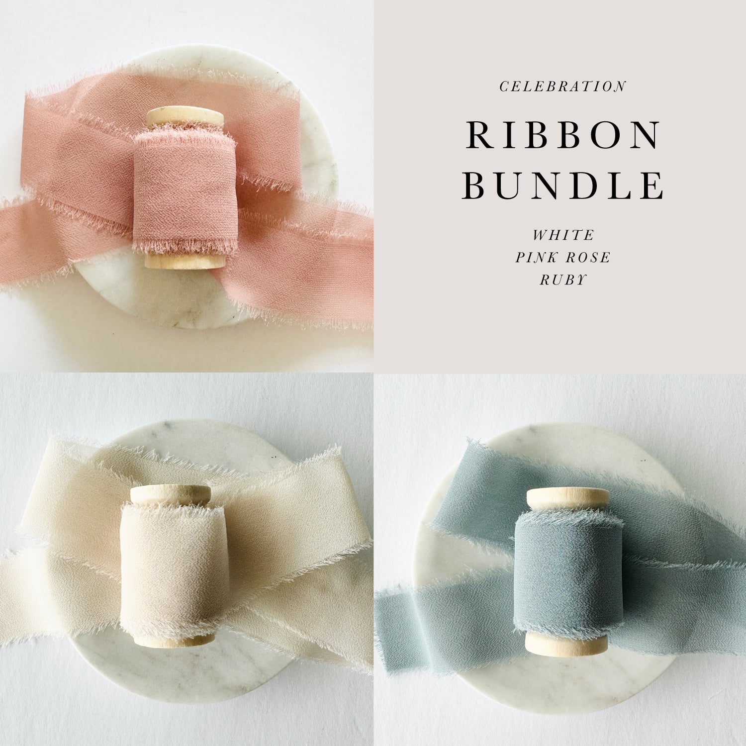 Celebration Chiffon Ribbon Bundle