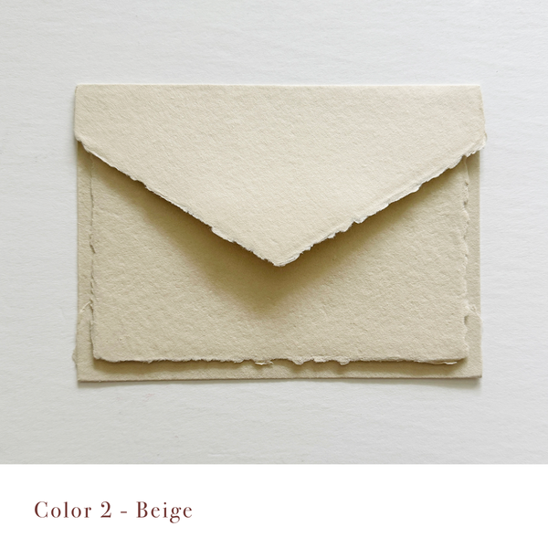 Handmade Paper Cards & Envelopes | 4.25