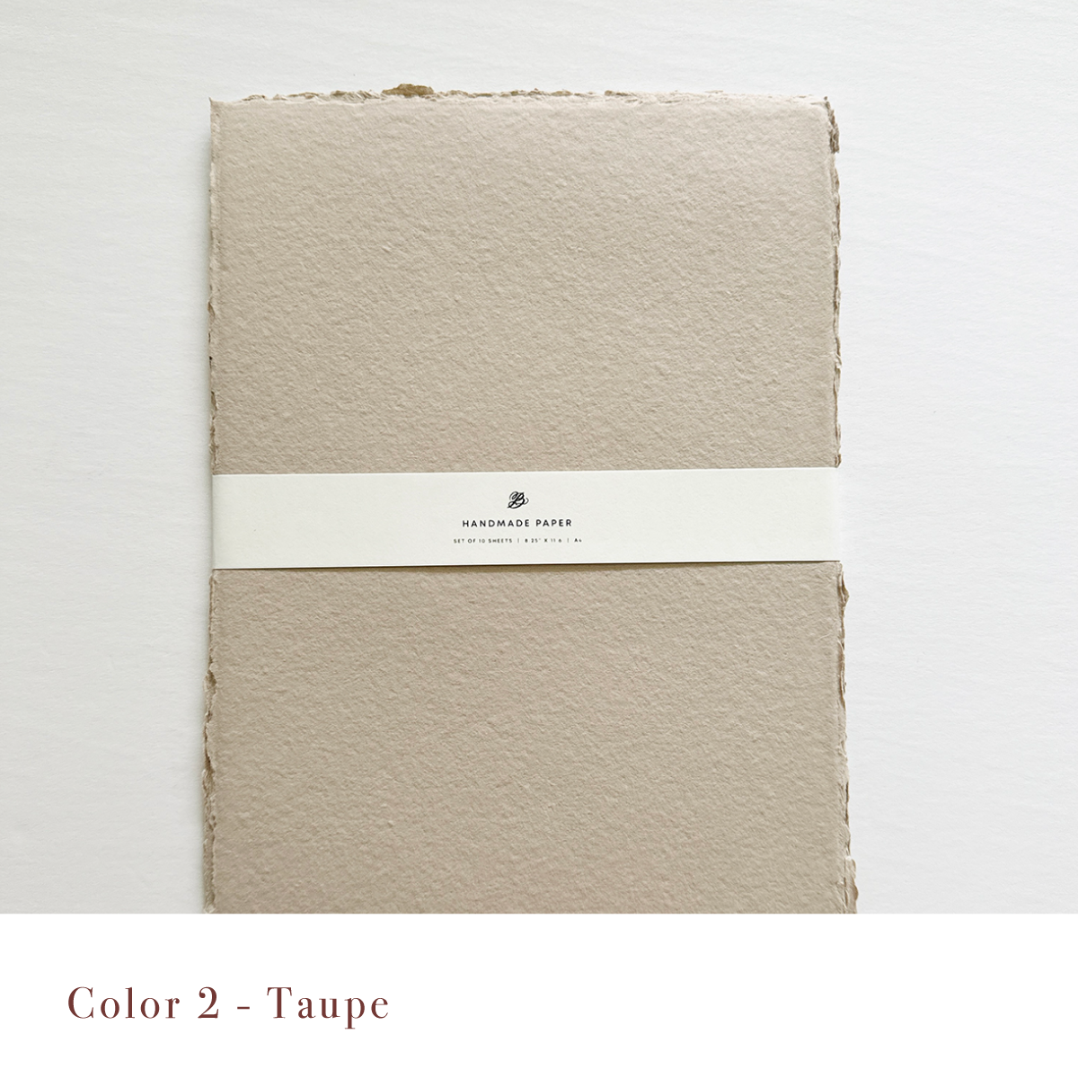 Handmade Paper  | 8.25" x 11.5" | Set of Ten