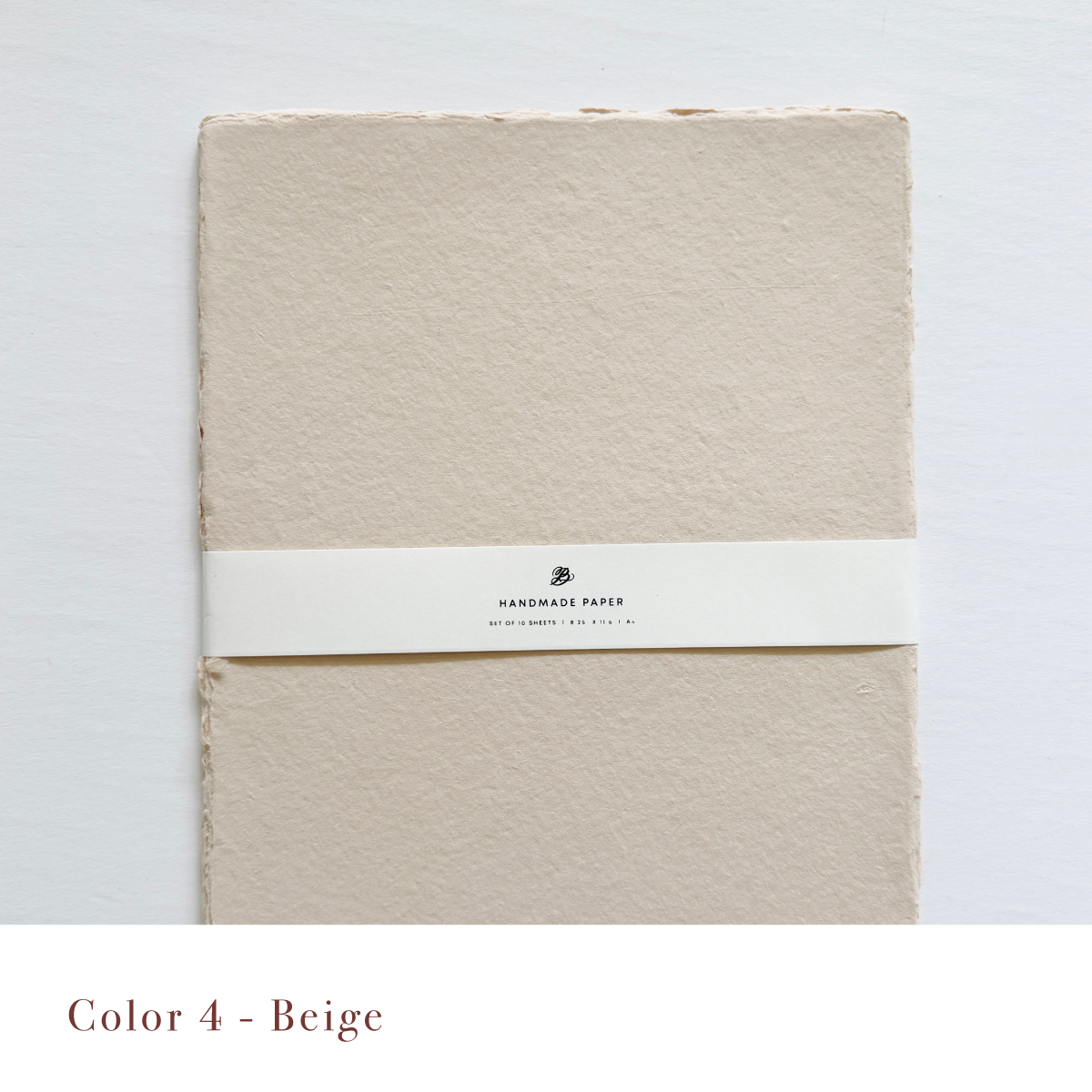 Handmade Paper  | 8.25" x 11.5" | Set of Ten