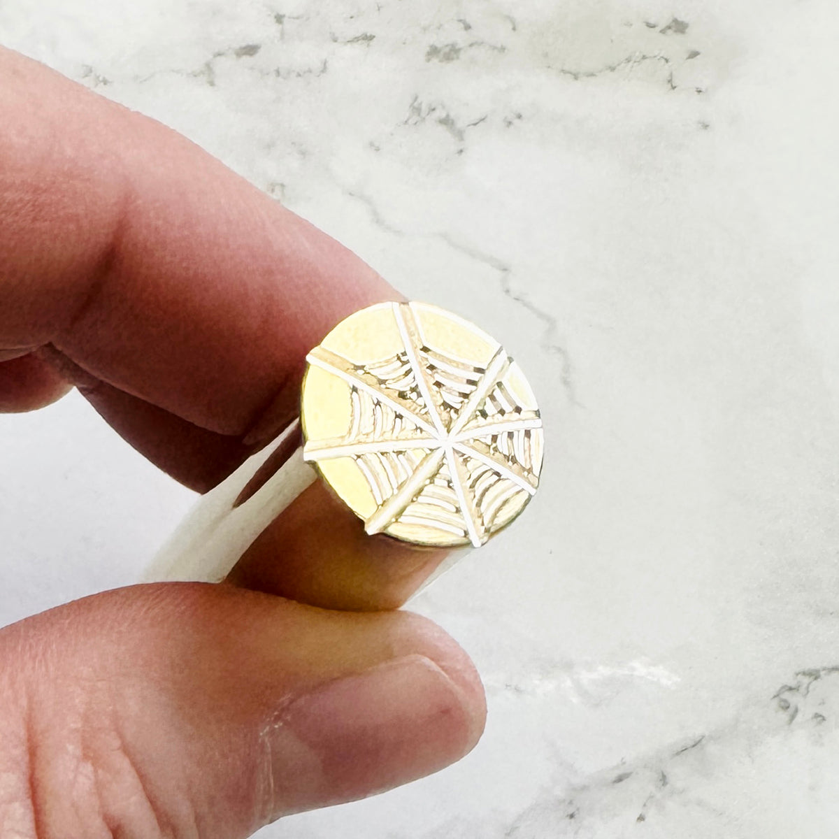 Mini Spiderweb Wax Stamp