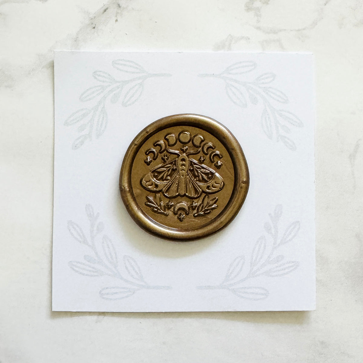 Moth Wax Stamp