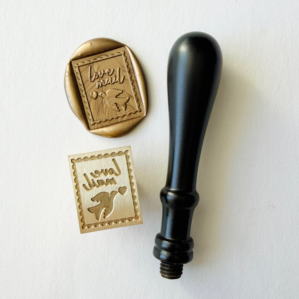 Postage Love Mail Wax Stamp