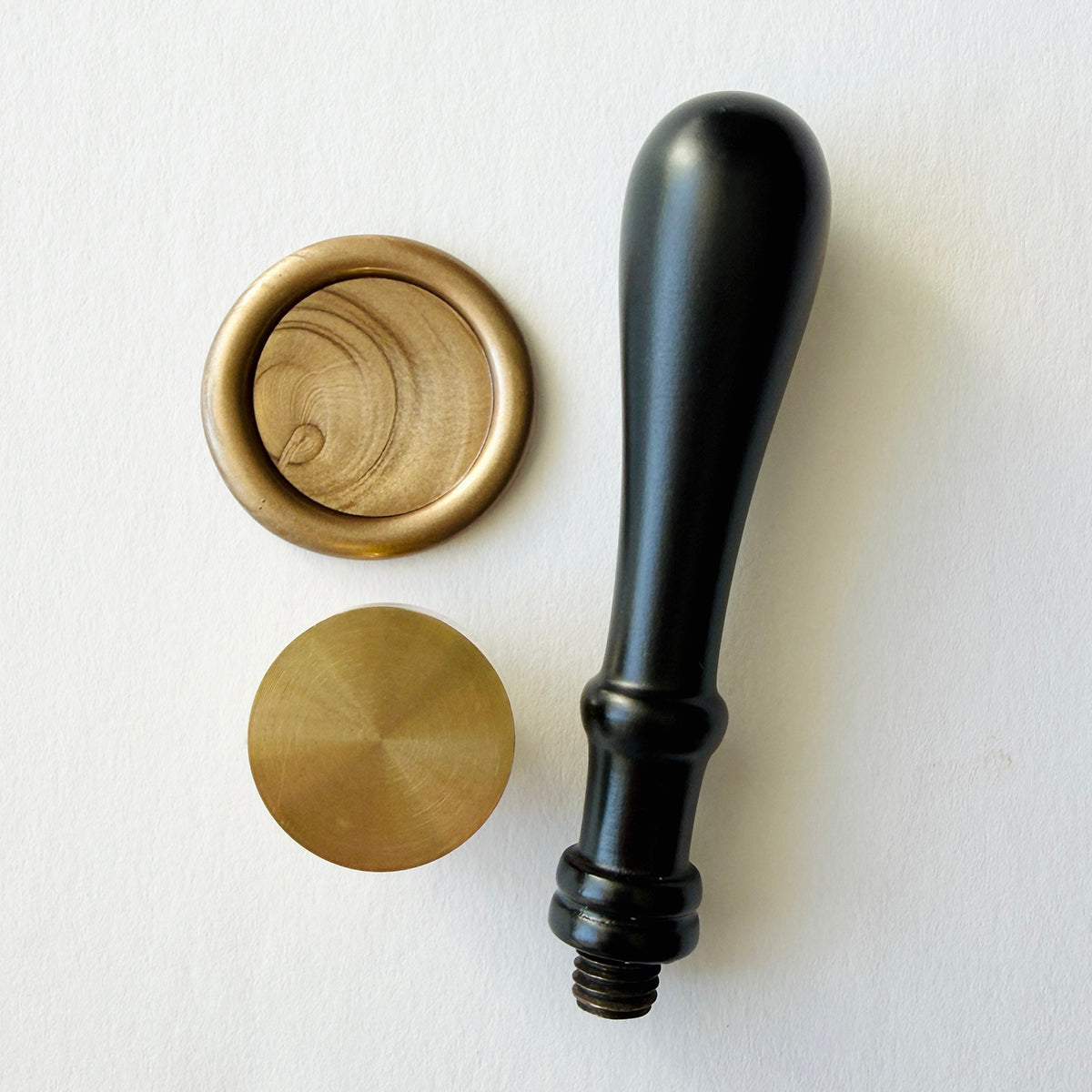 22MM Blank Round Wax Stamp