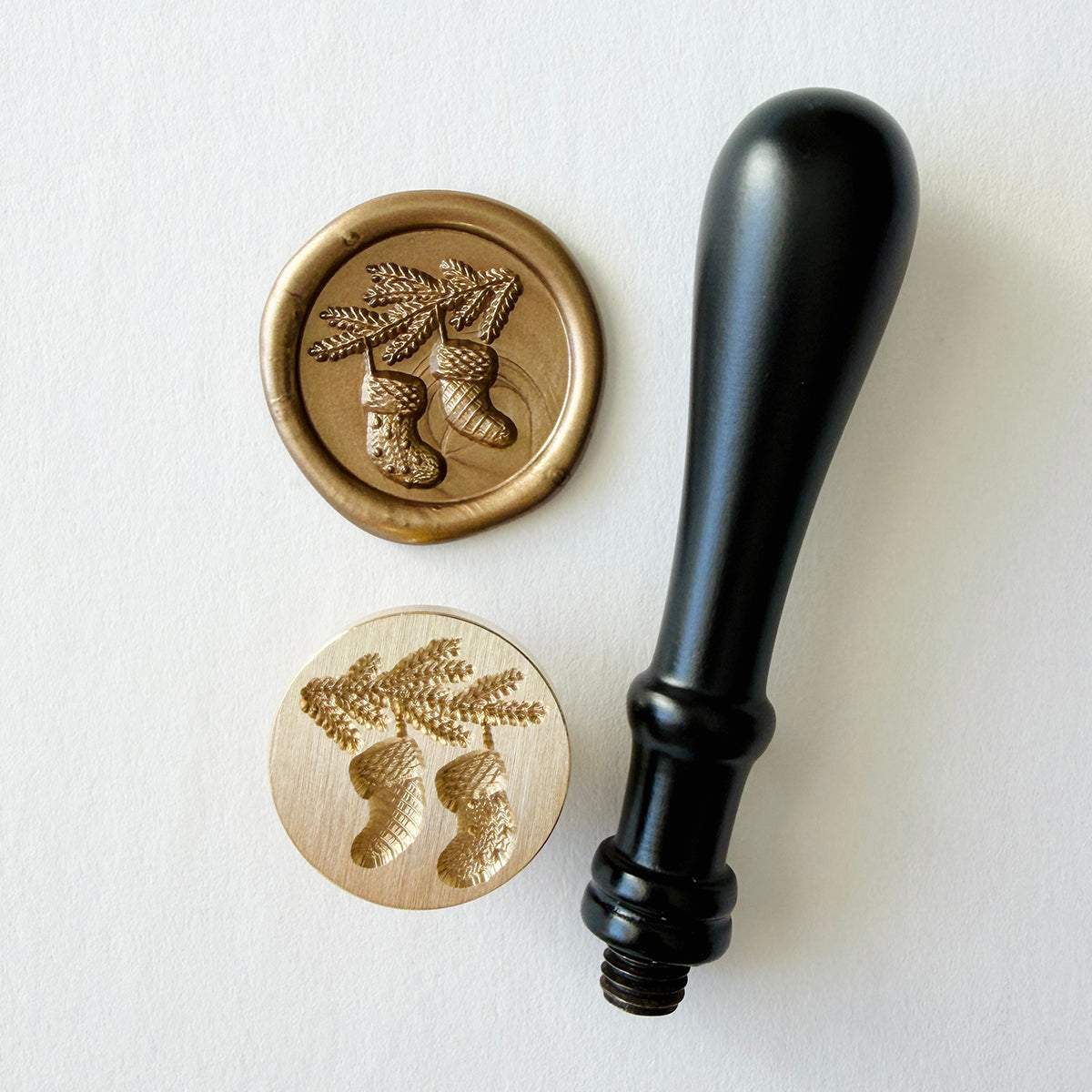 Stockings Wax Seal Stamp 3-D