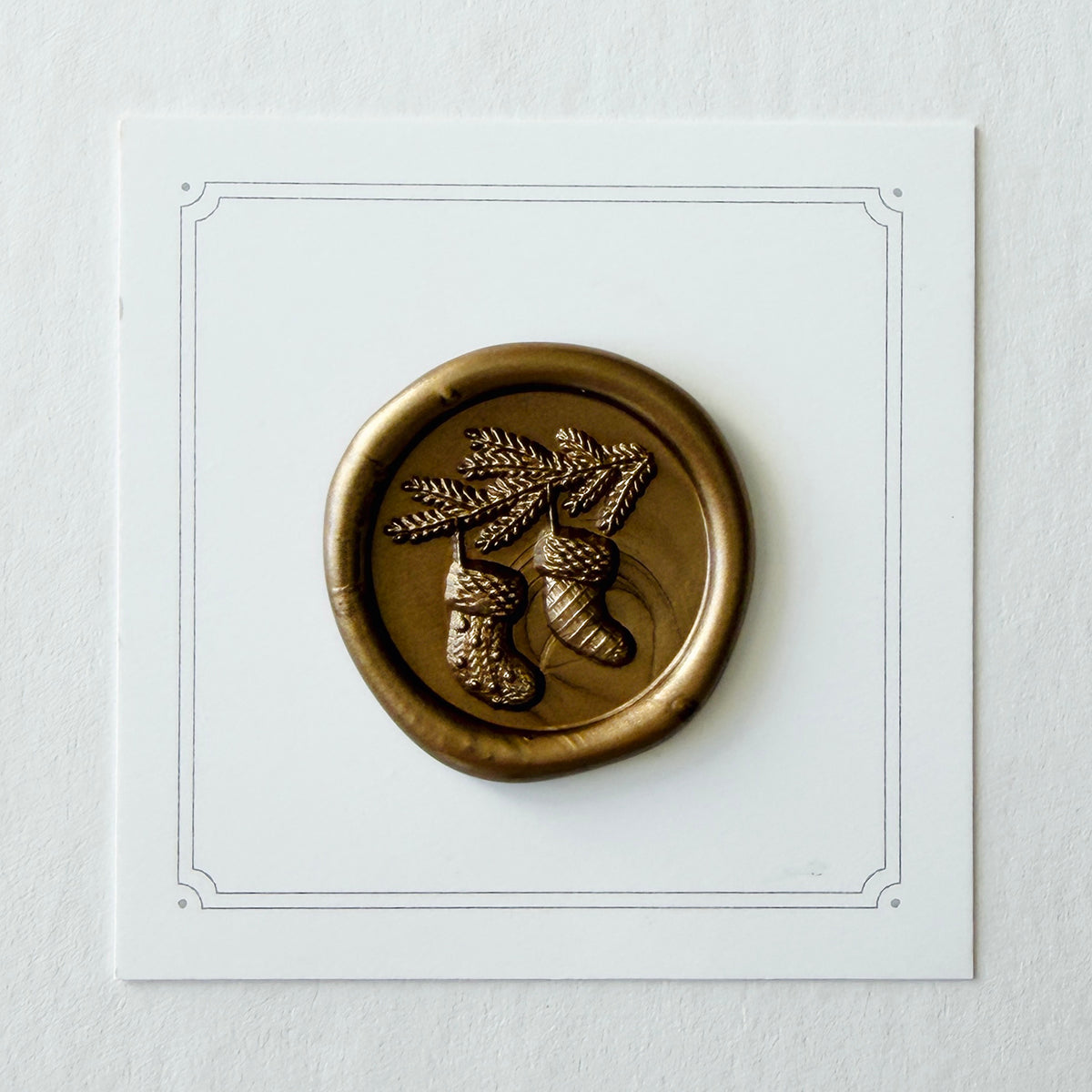 Stockings Wax Seal Stamp 3-D