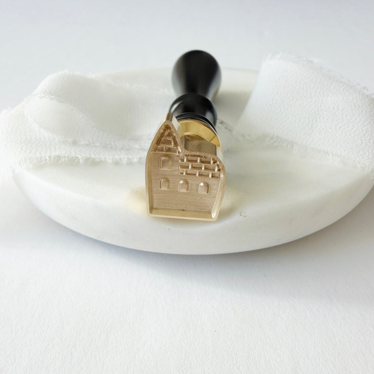 Mini Gingerbread House No. 3 Wax Seal Stamp