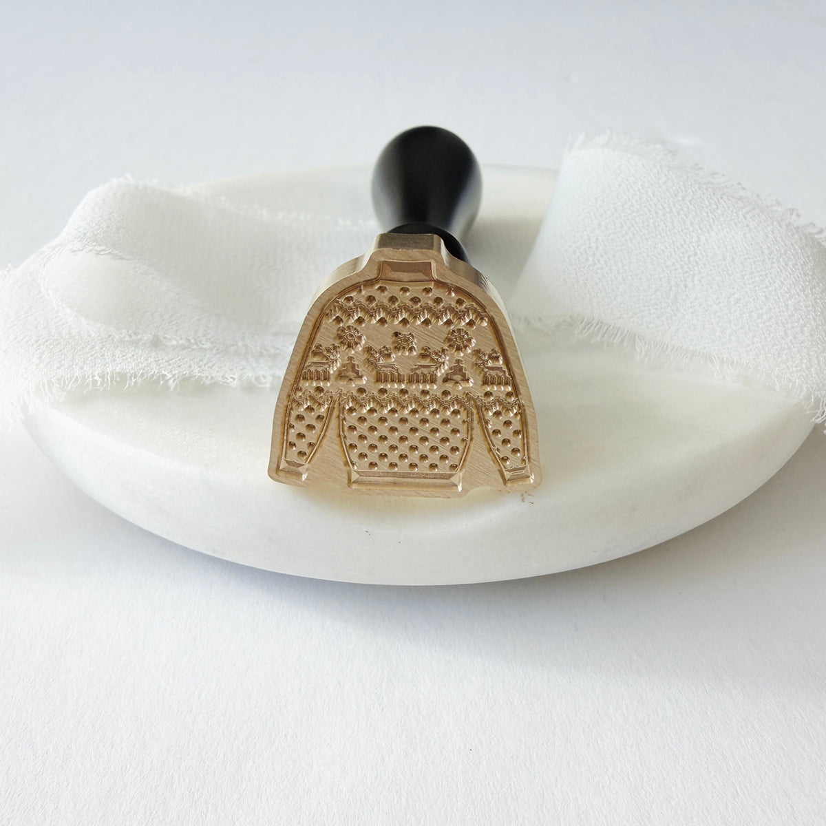 Christmas Reindeer Sweater Wax Seal Stamp