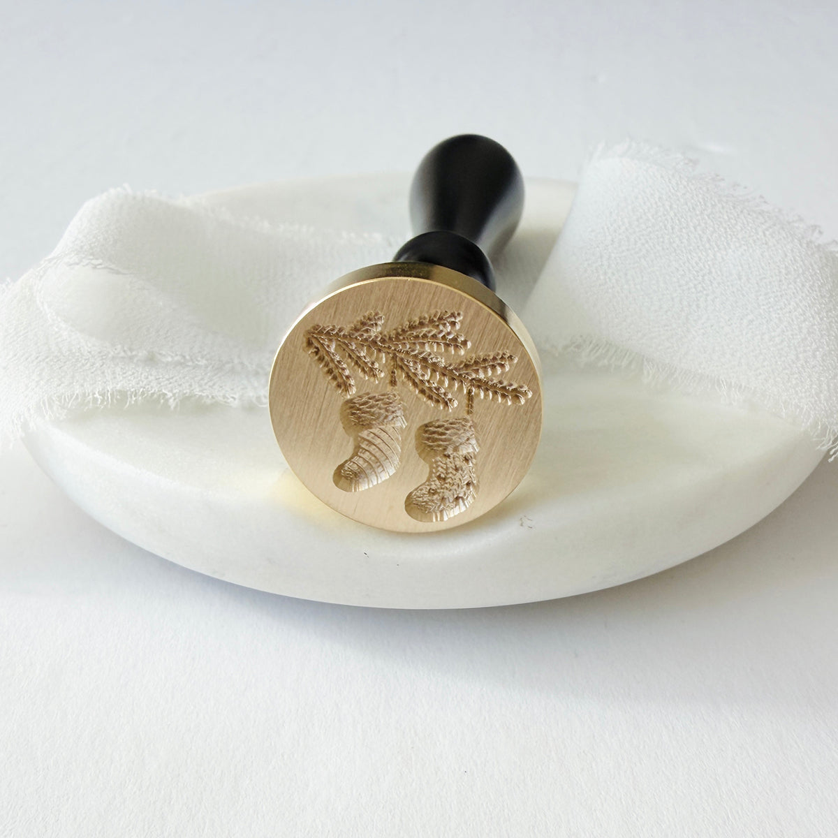 Stockings Wax Seal Stamp 3-D