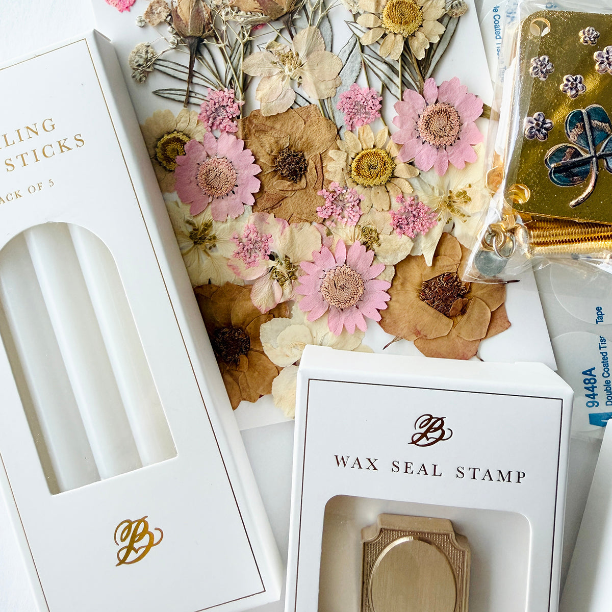 Flower Lovers Wax Seal Gift Set