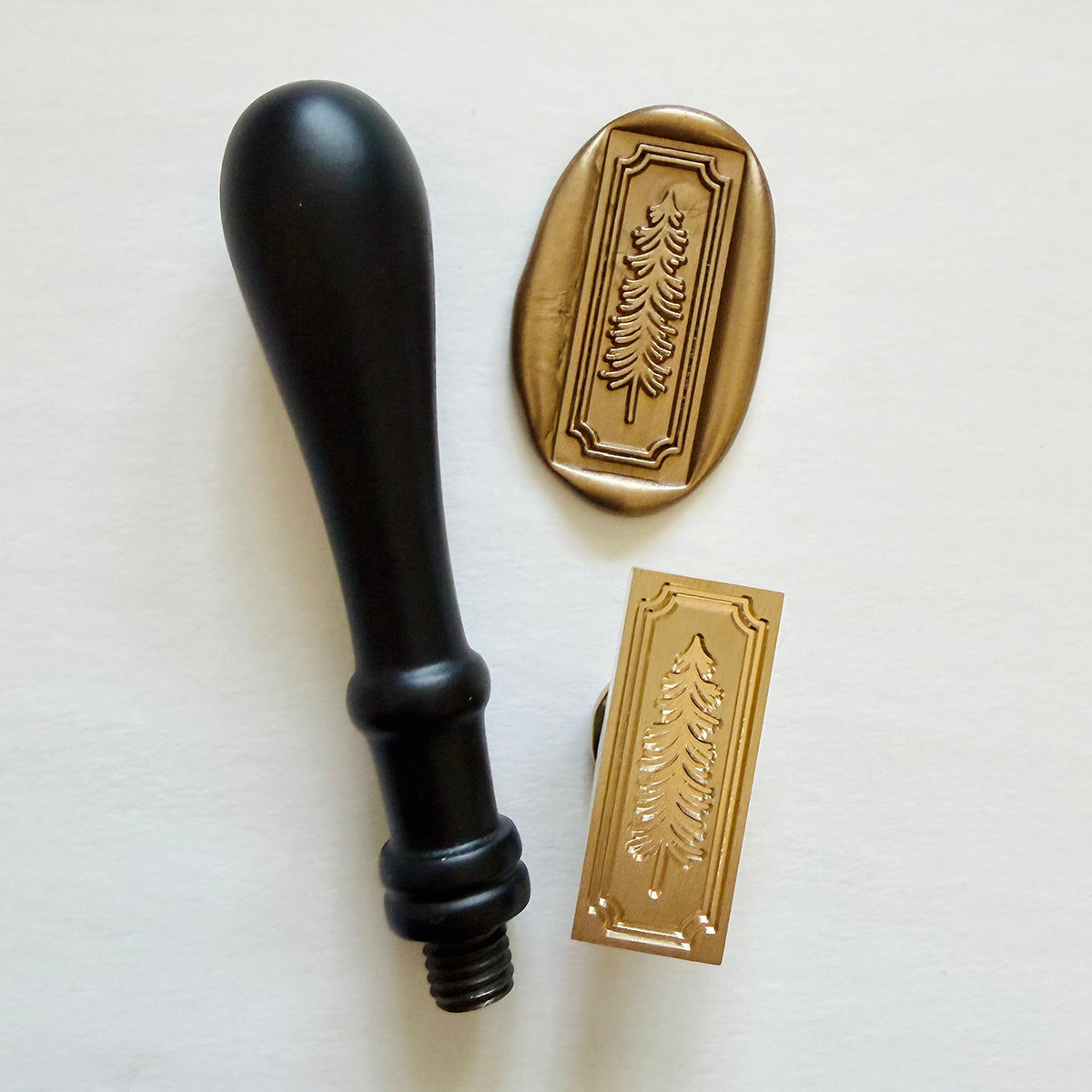 Skinny Christmas Tree Wax Seal Stamp