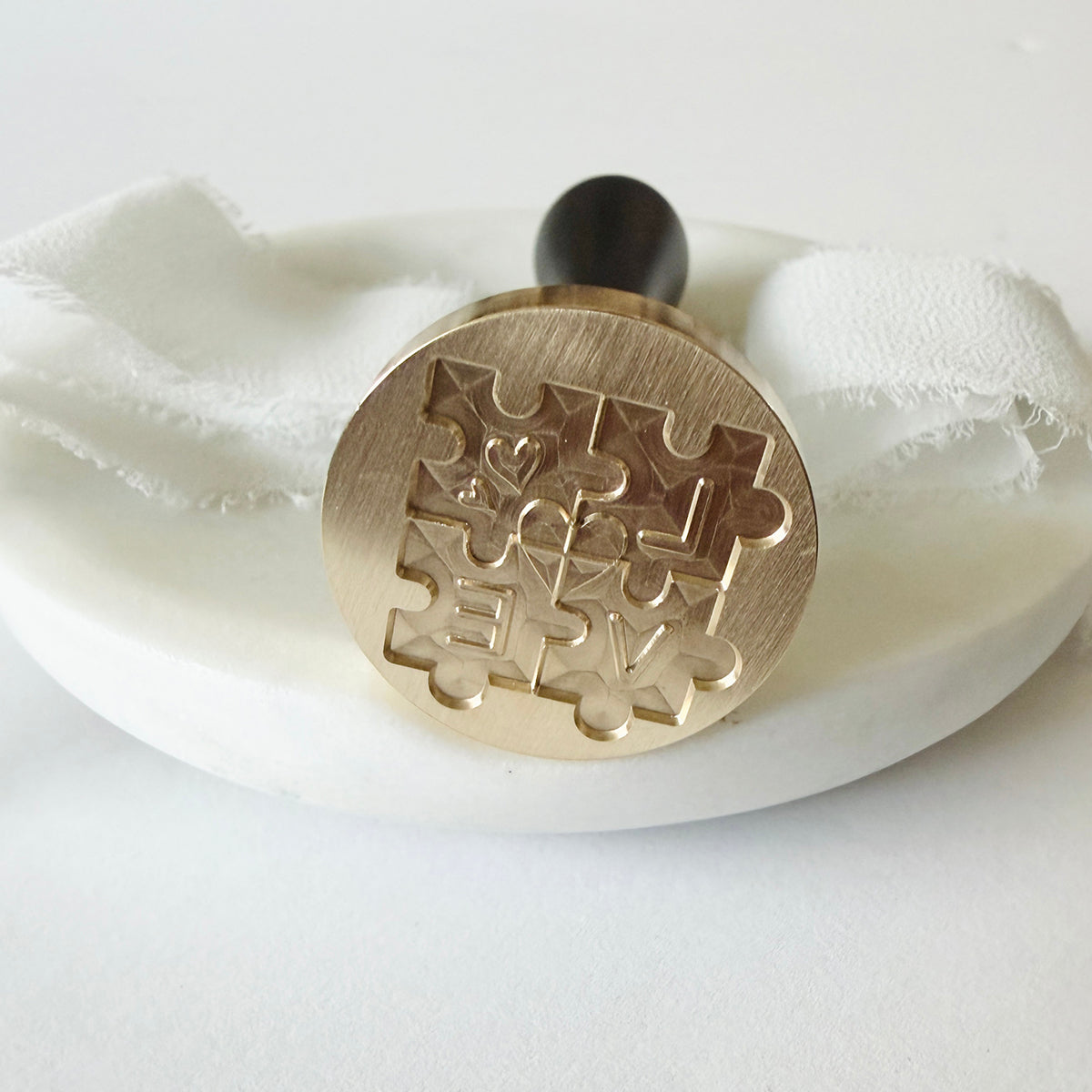 Love Puzzle Wax Seal Stamp