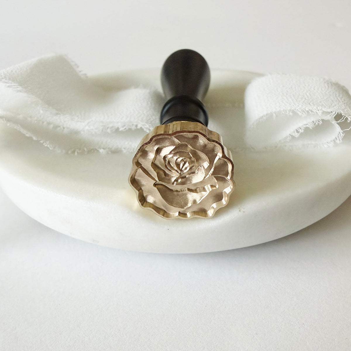 Rose Wax Seal Stamp 3-D