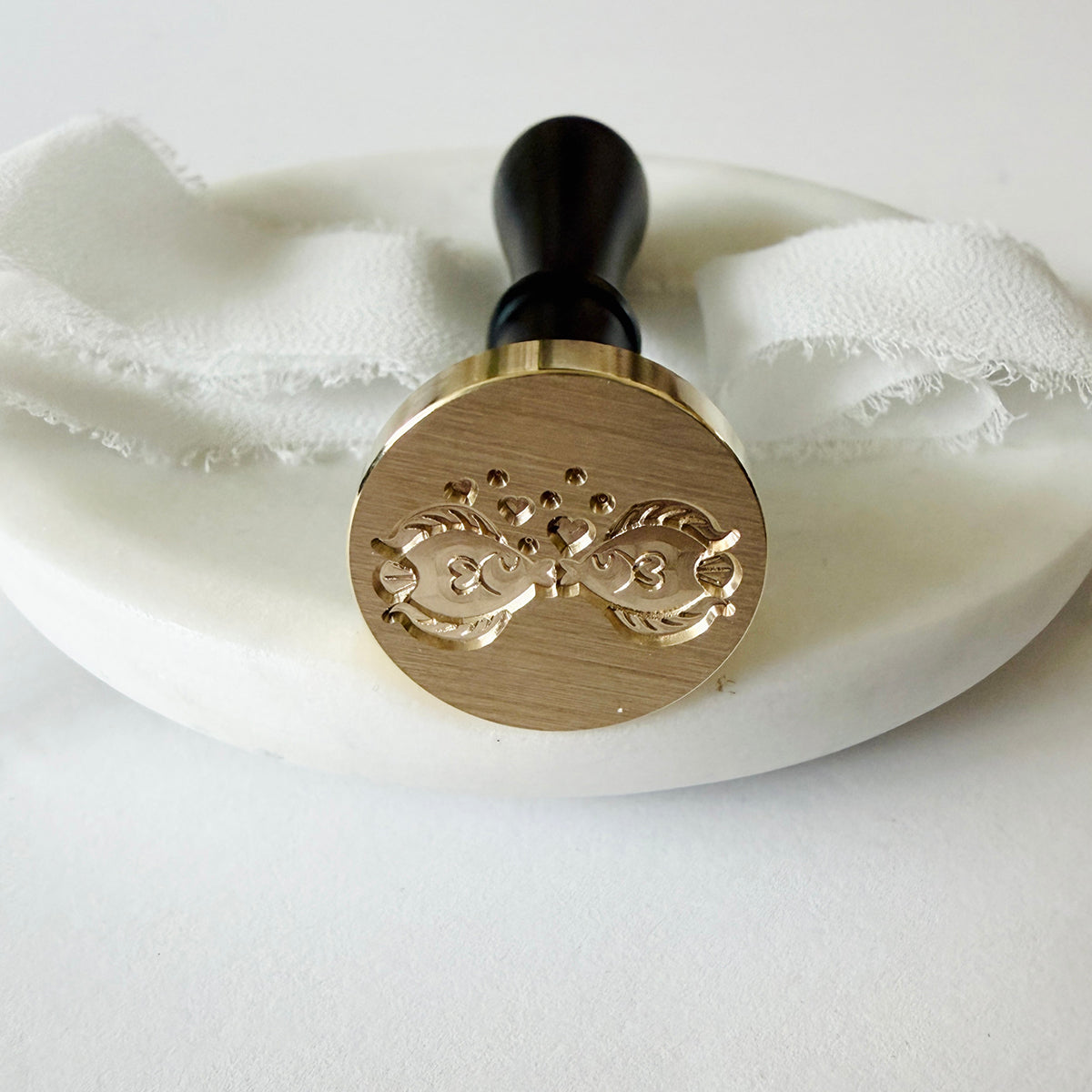 Kissing Fish Wax Seal Stamp
