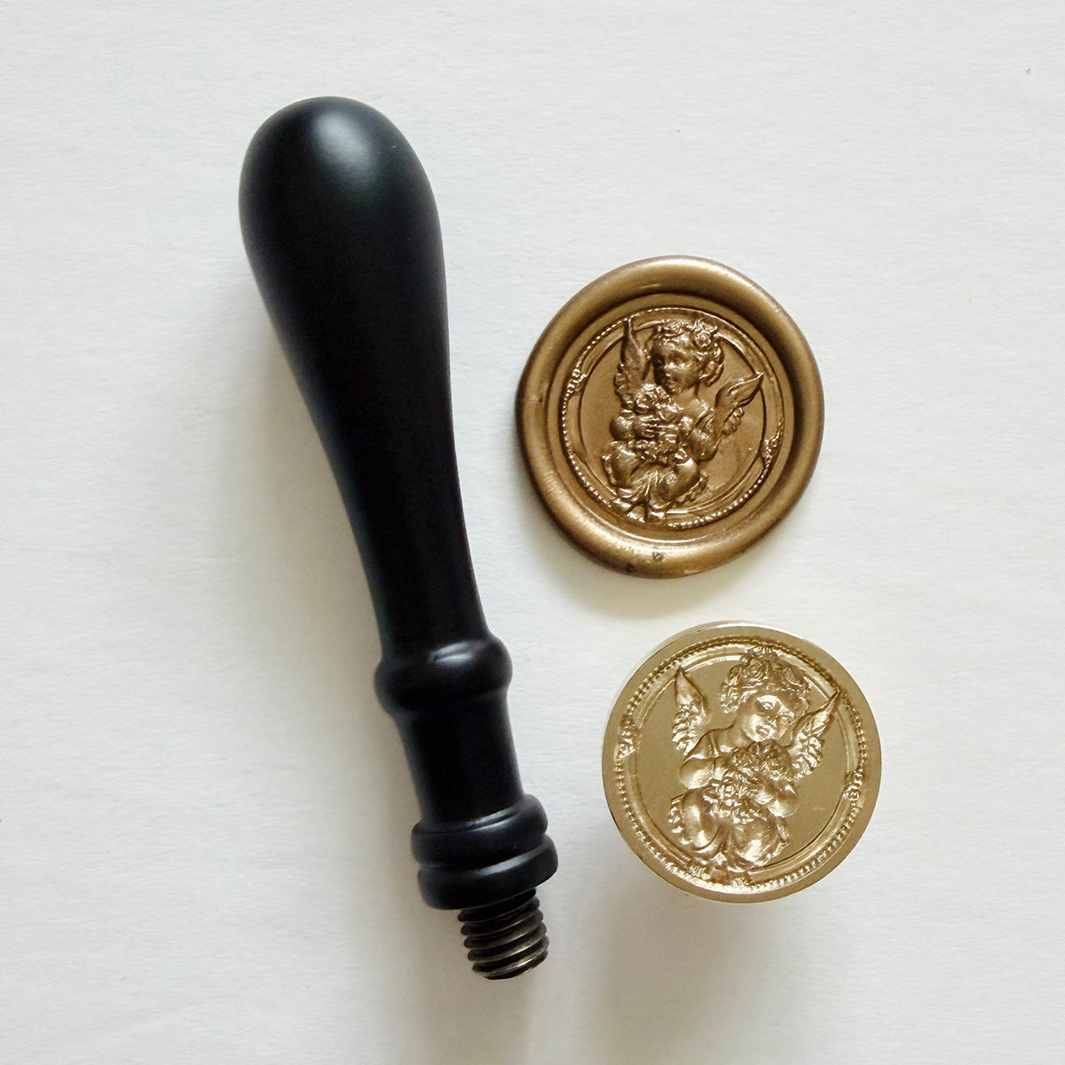 Cherub Wax Seal Stamp 3-D