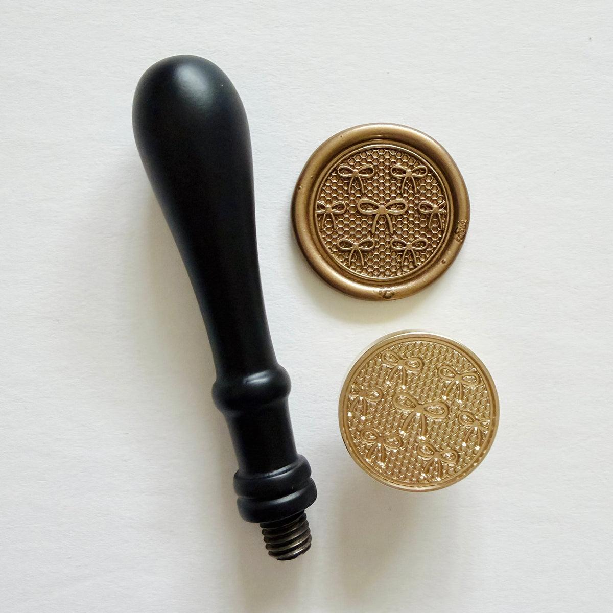 Valentine Bows Wax Seal Stamp