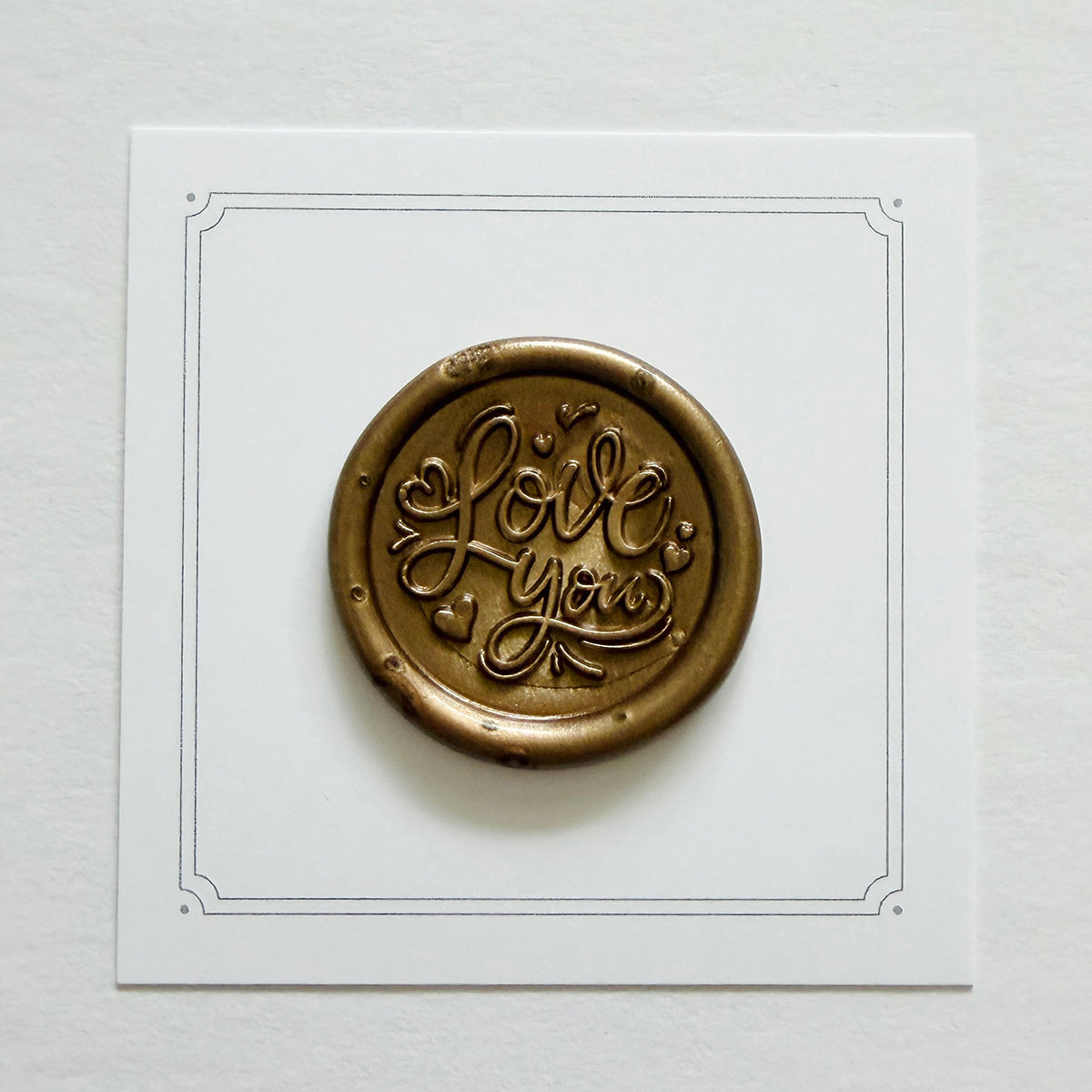 Love You Wax Seal Stamp