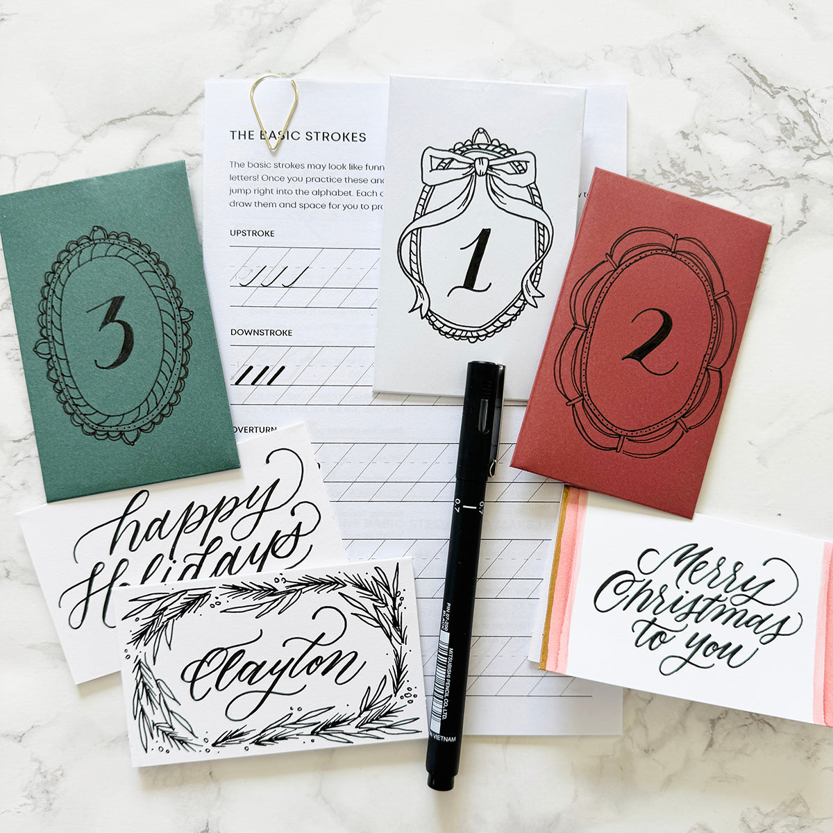 The Lettering Box Seasonal Subscription