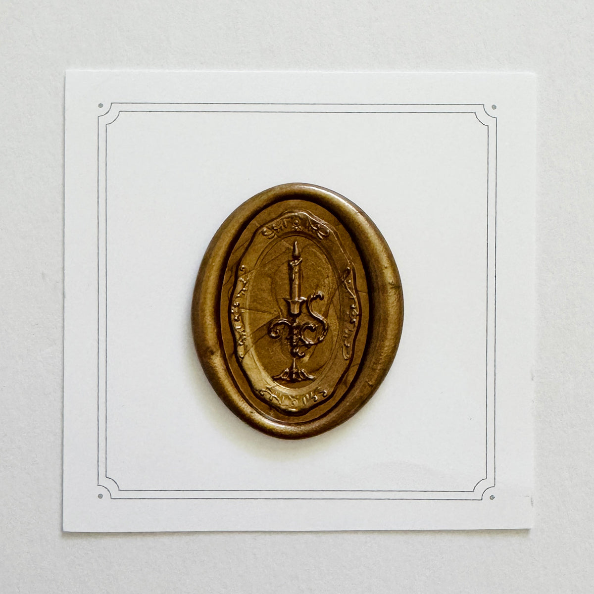 Candlelight Glow Wax Stamp