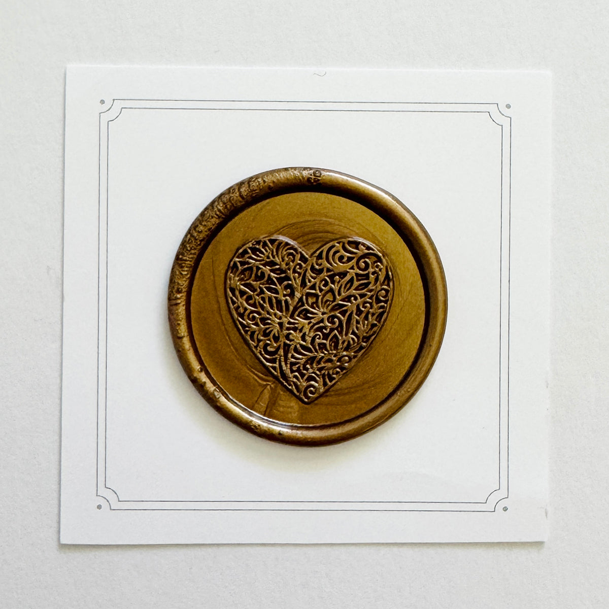 Heart Wax Stamp (Large)