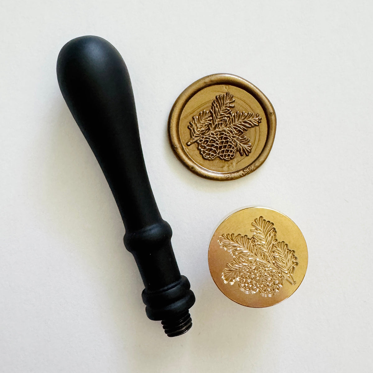 Pine Branch Wax Stamp