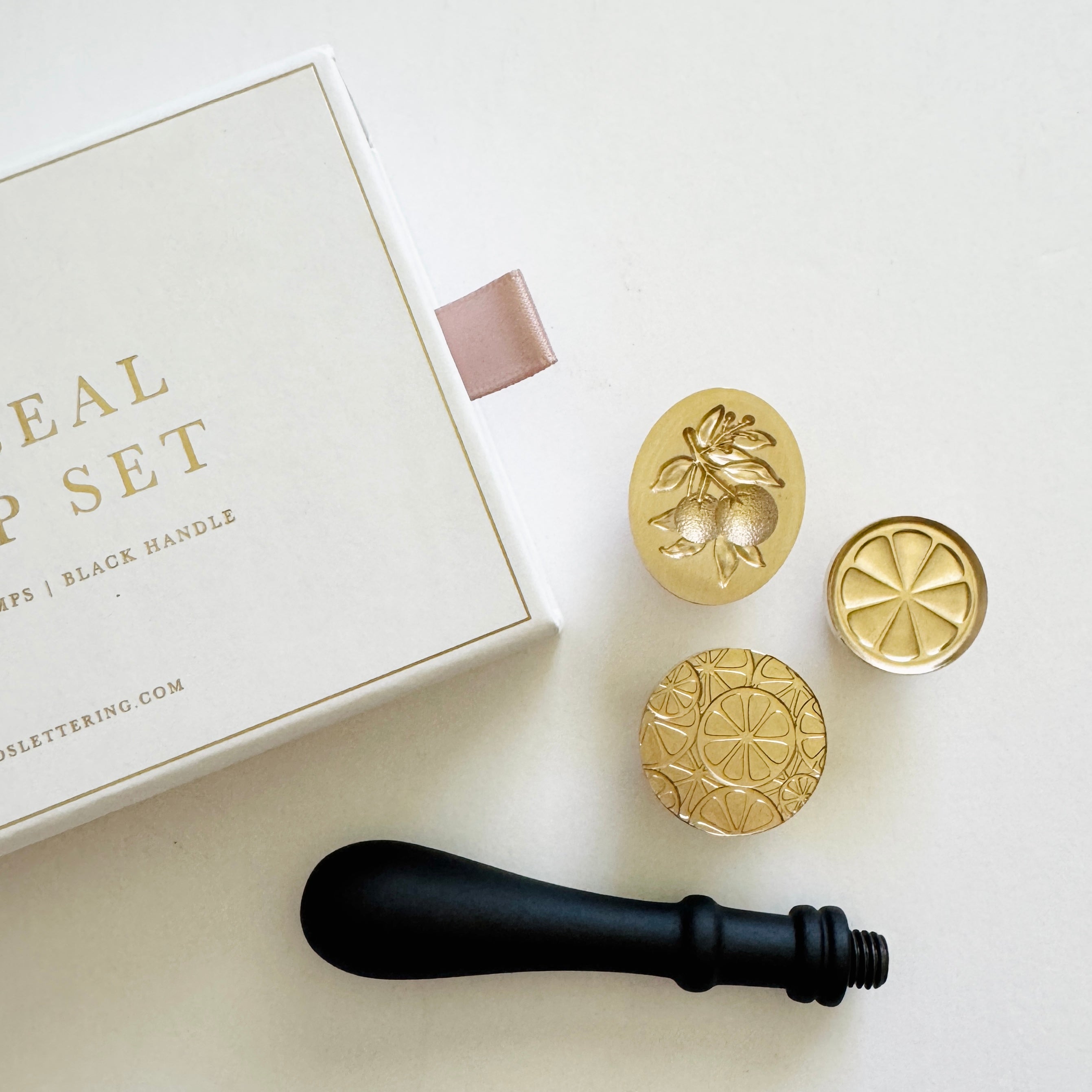 Citrus Wax Seal Stamp Set (Set of 3)