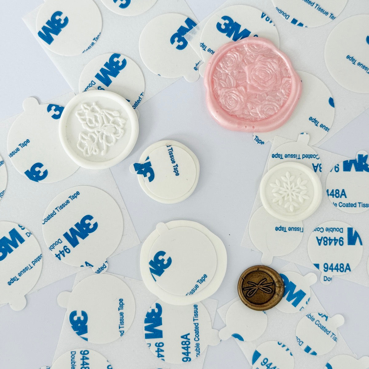 Wax Seal Adhesive Backing Set