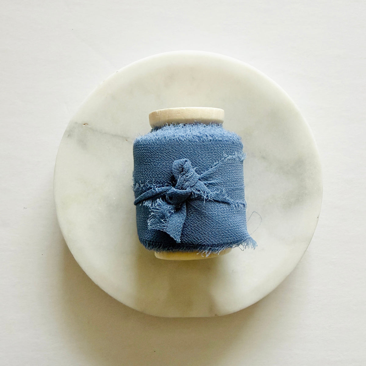 Heirloom Blue Chiffon Ribbon