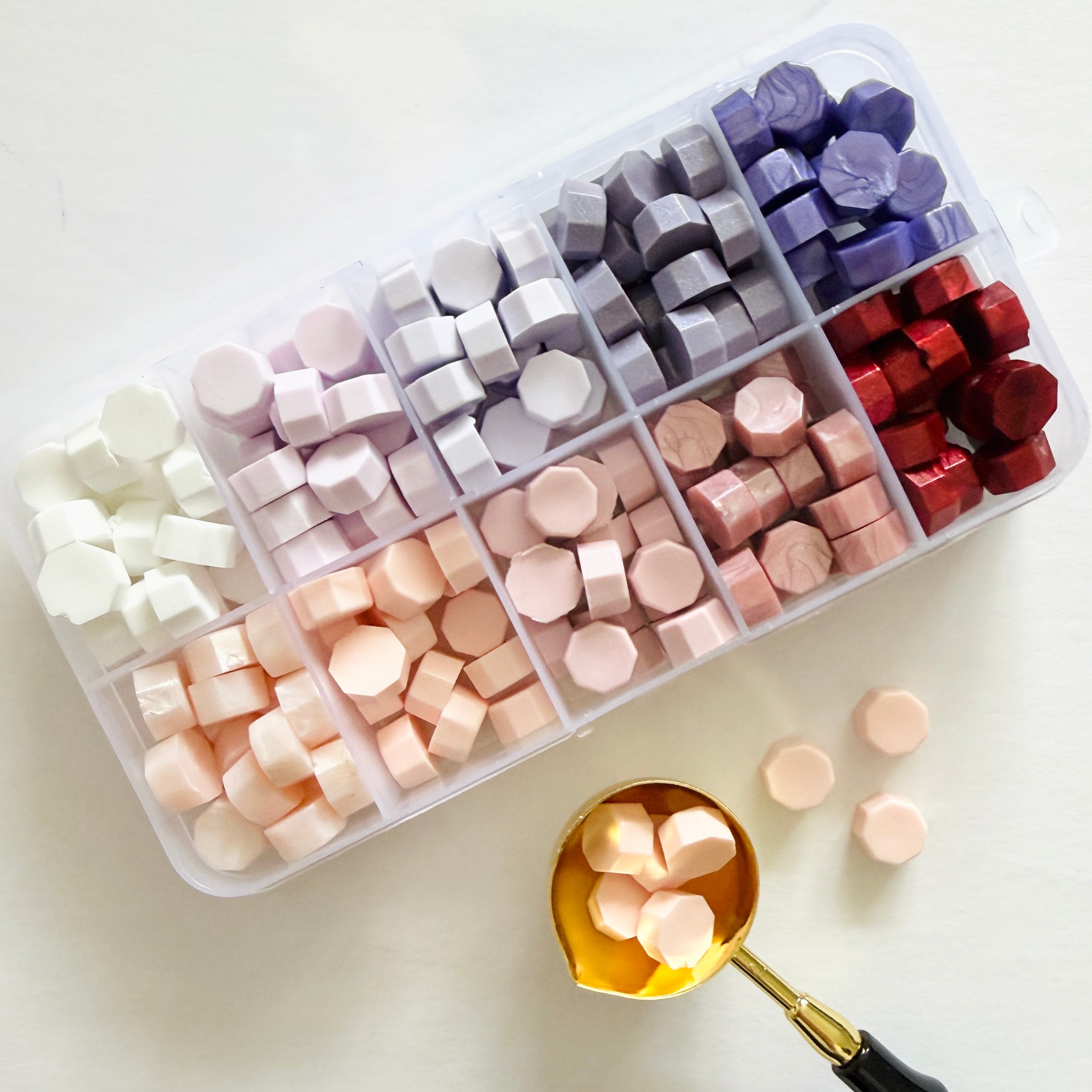 Valentine Sealing Wax Bead Set - 10 Colors