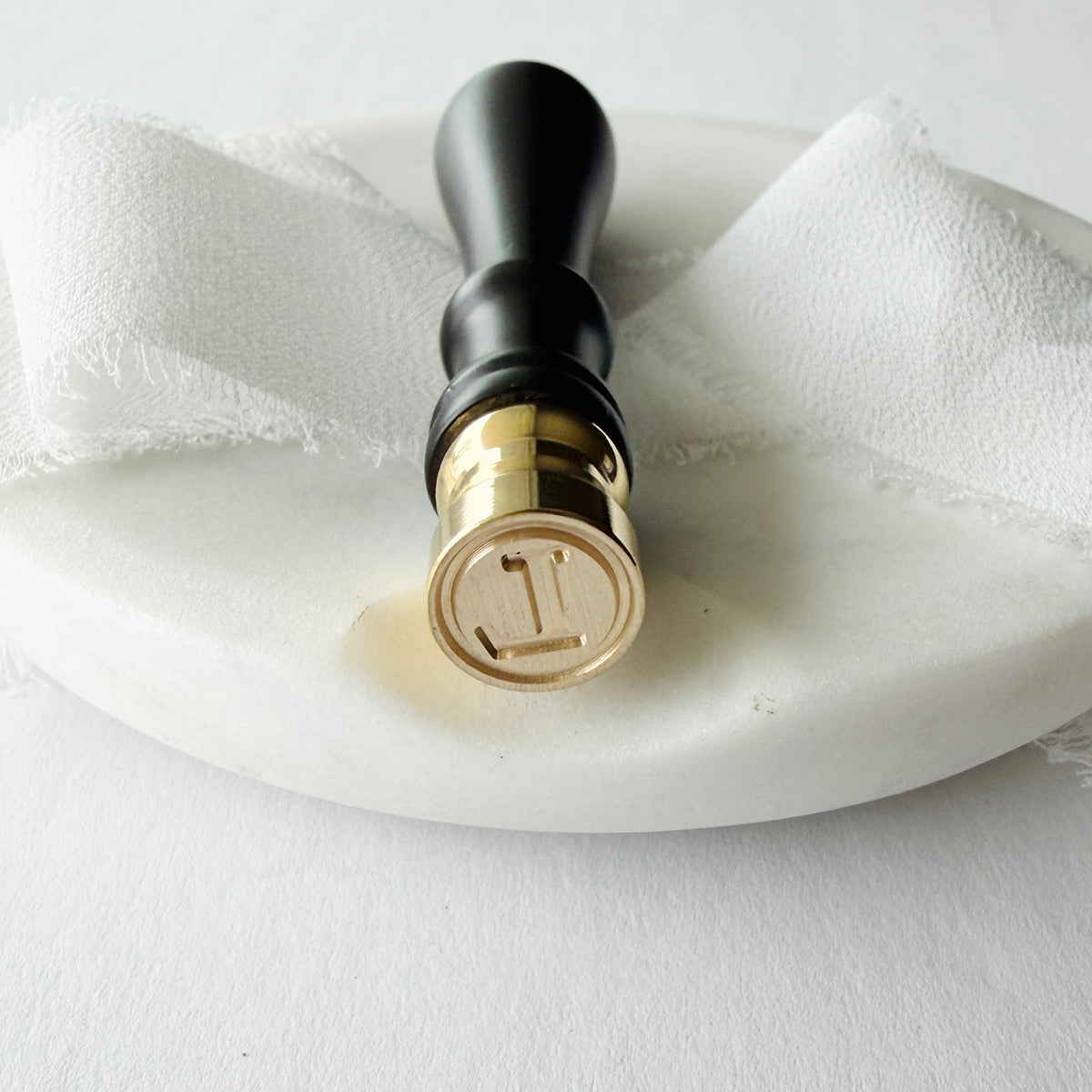 Initial Mini Wax Seal Stamp (A-Z)