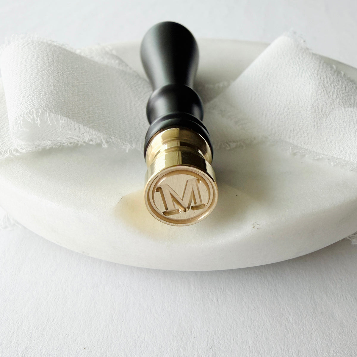 Initial Mini Wax Seal Stamp (A-Z)