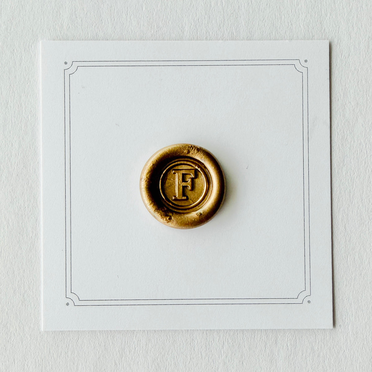 Initial Mini Wax Seal Stamp (A-Z)