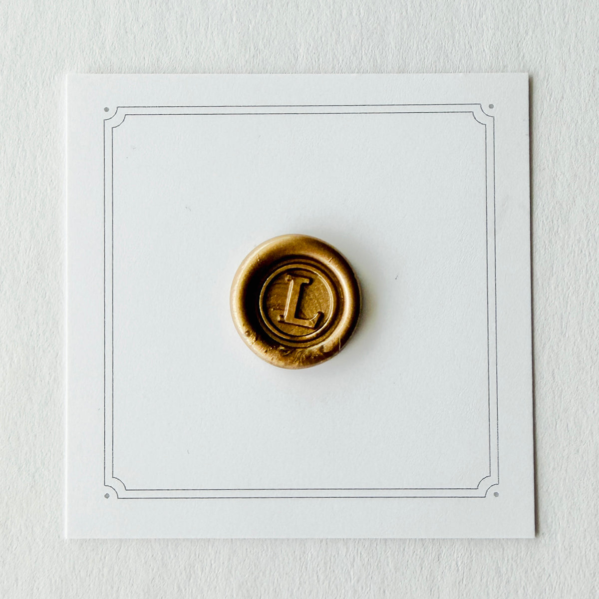 Initial Mini Wax Seal Stamp (A-Z)