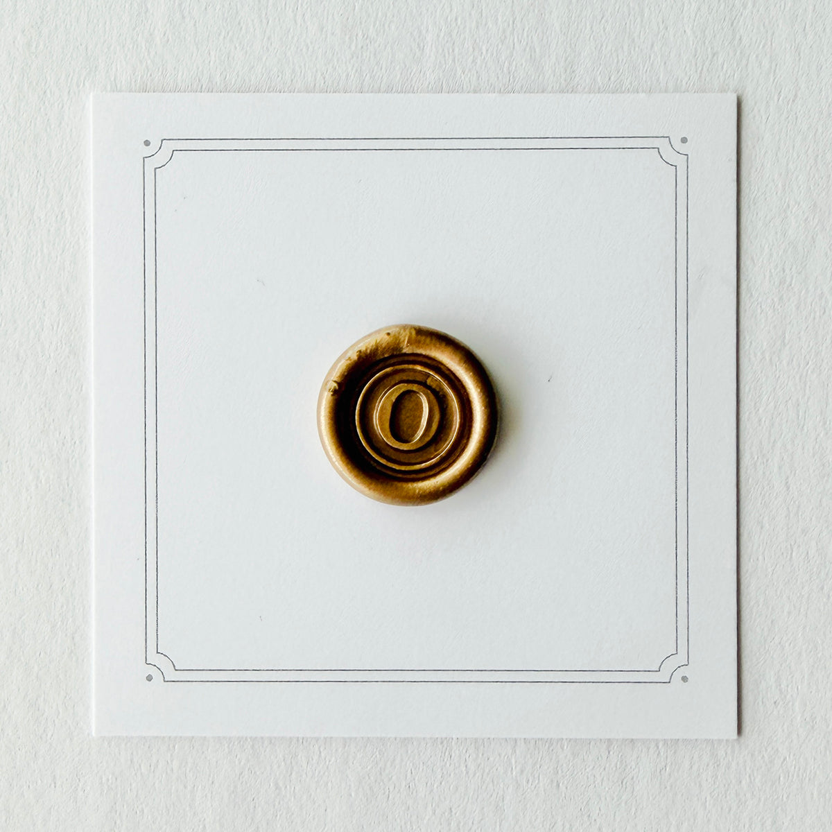 Initial Mini Wax Seal Stamp (A-Z)