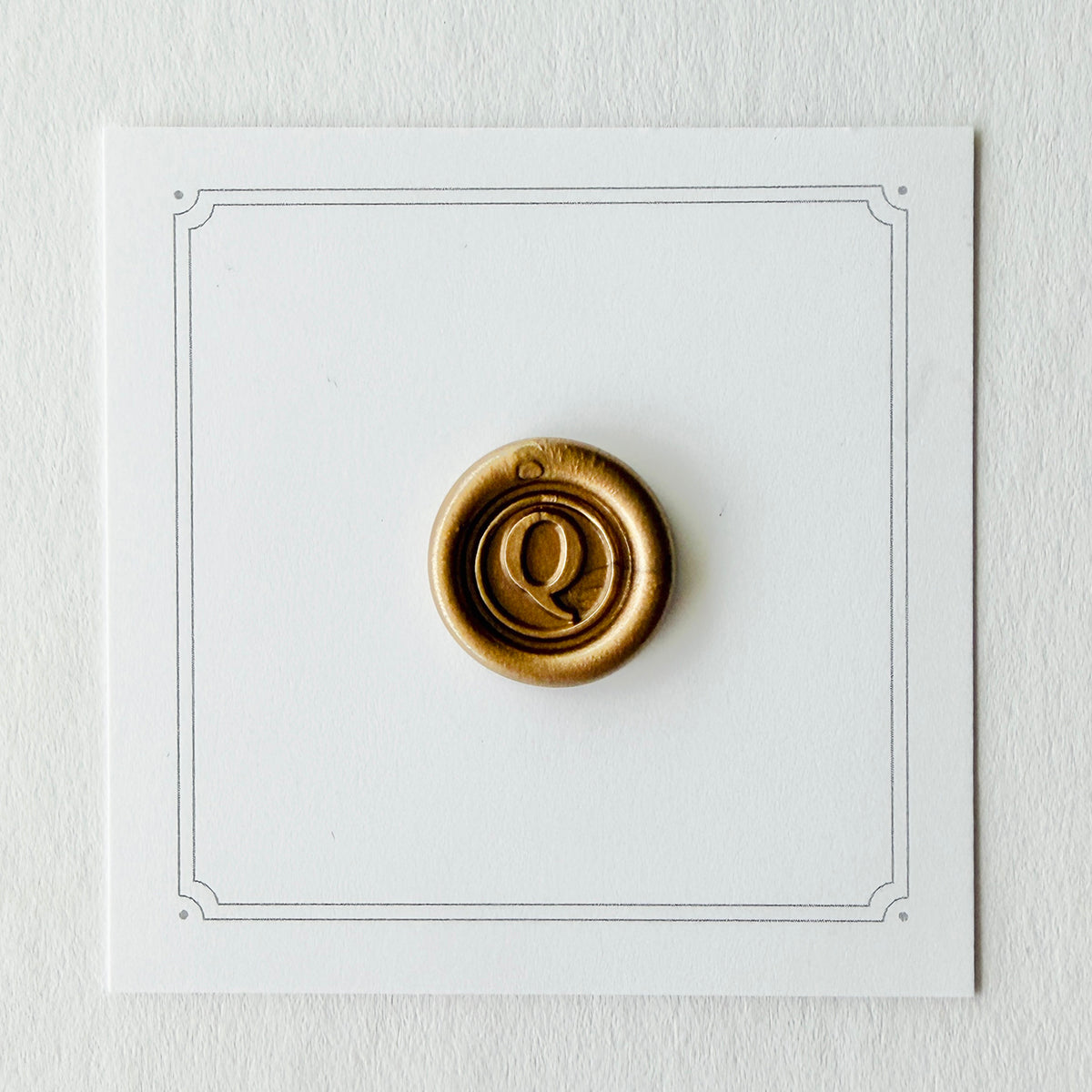 Initial Mini Wax Seal Stamp (A-Z)