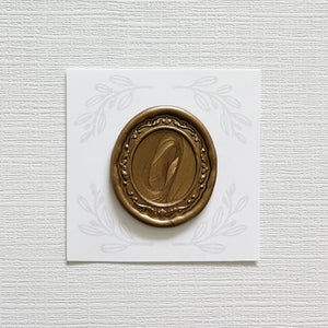 Oval Frame No. 3 Wax Stamp