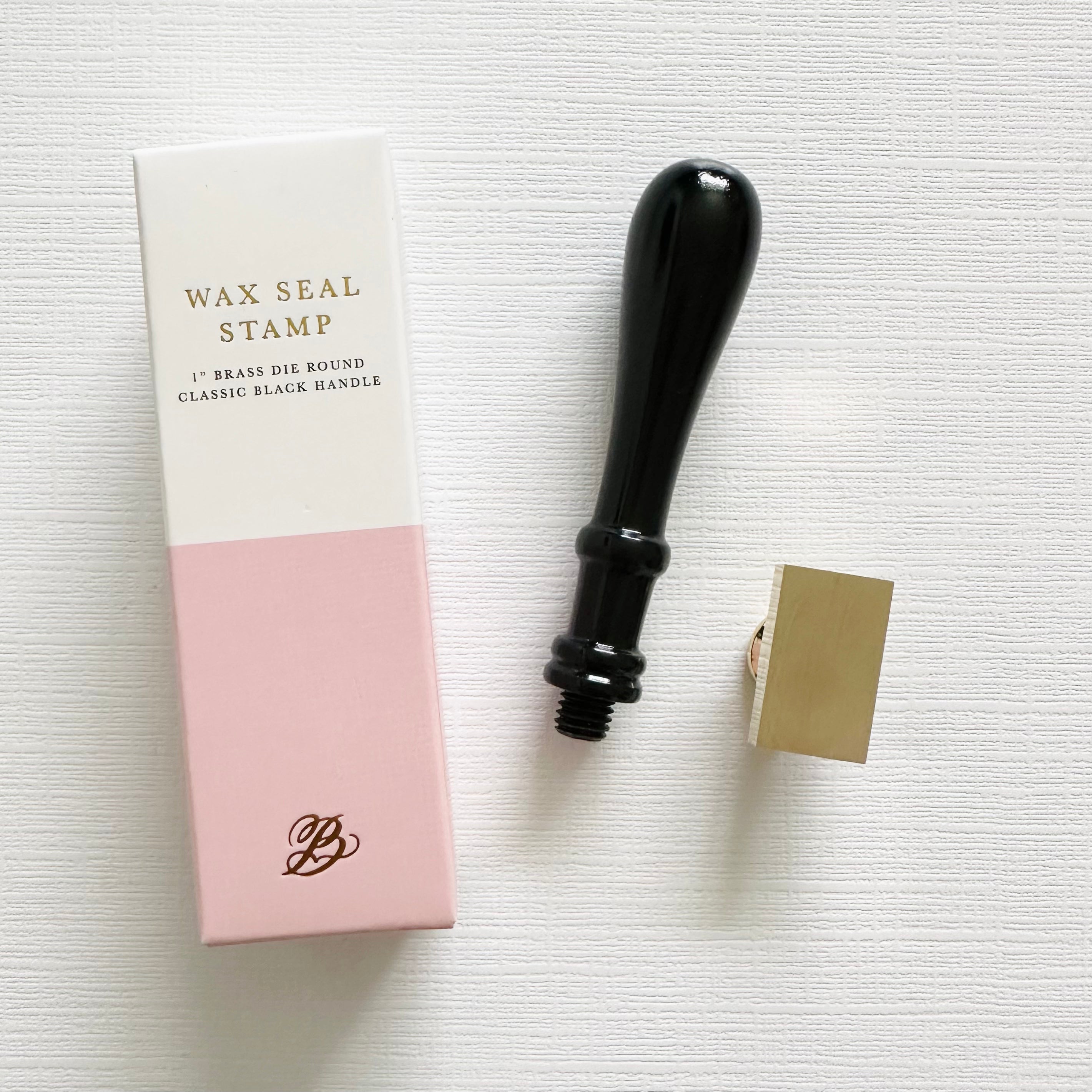 Blank Rectangle Wax Stamp